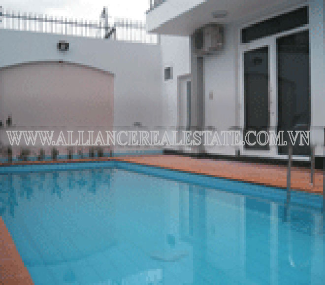 Villa for Rent in Compound in Thao Dien