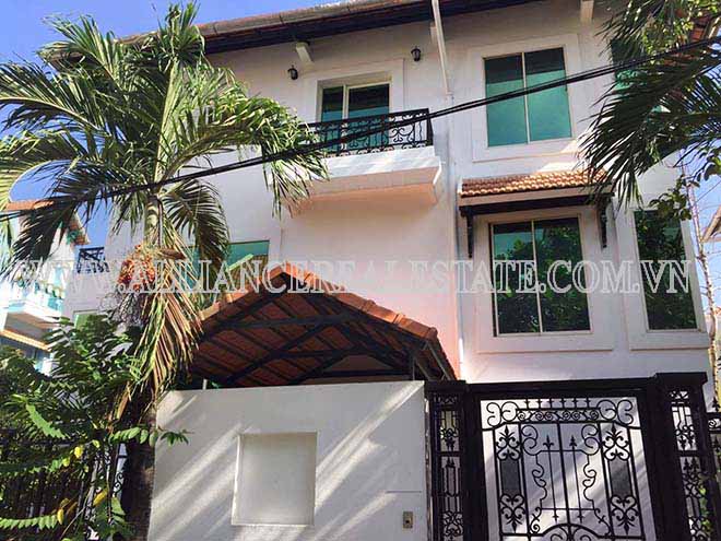 Villa in Compound for Rent in Thao Dien