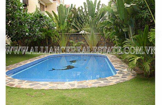 Villa in Compound For Rent in Thao Dien District 2, HCMC, VN