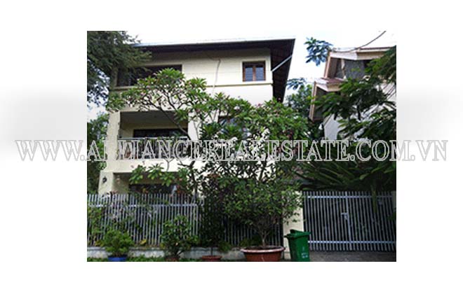 Villa in Compound For Rent in Thao Dien