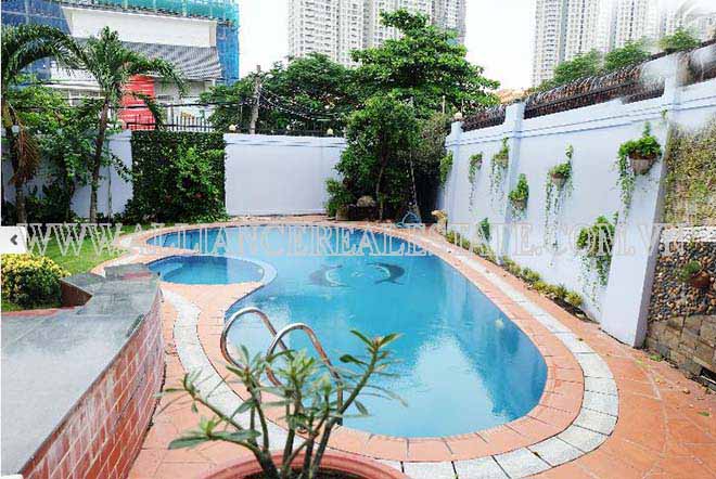 Villa for Rent in Thao Dien