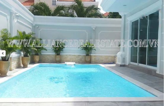 Villa for Rent in Compound in Thao Dien