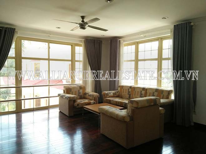 Villa For Rent in Compound in Thao Dien Ward