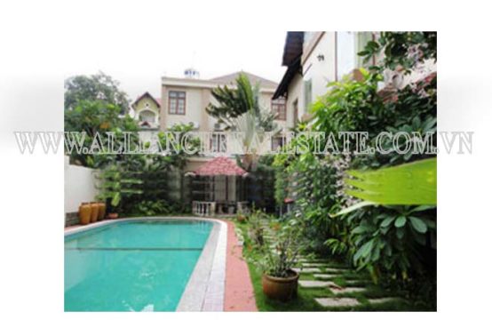 Villa in Compound For Rent in Thao Dien District 2, HCMC, VN