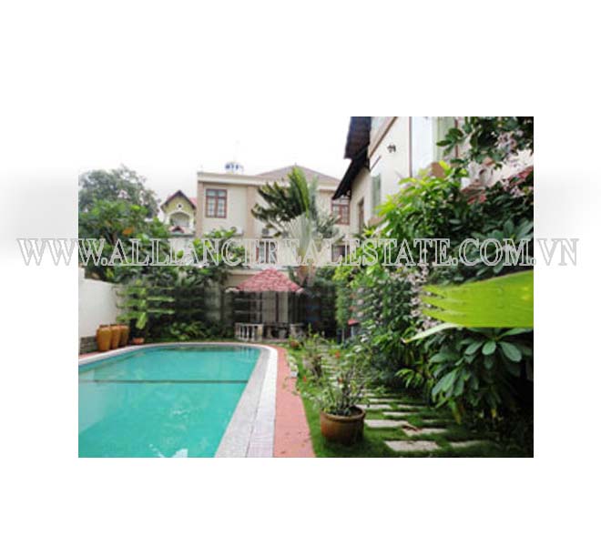 Villa in Compound For Rent in Thao Dien District 2, HCMC, VN