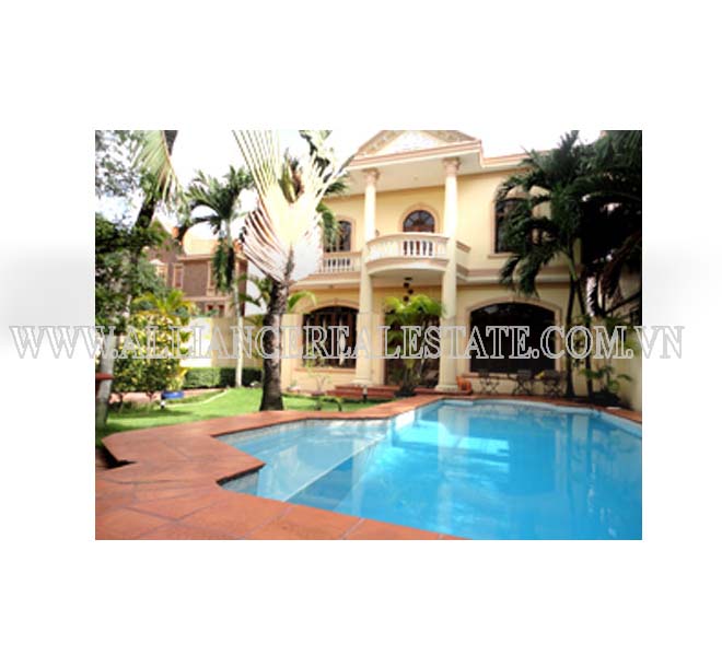 Villa For Rent in Thao Dien District 2, HoChiMinh, Viet Nam