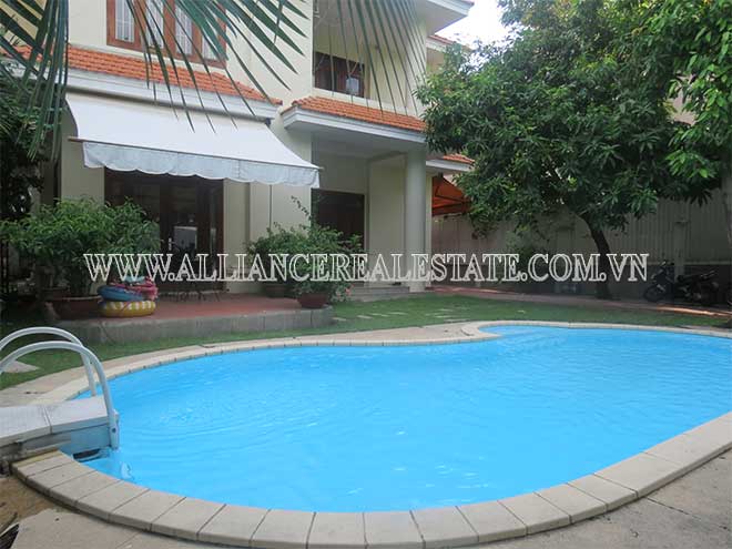 Villa in compound for rent in Thao Dien Ward, District 2, Sai Gon, Viet Nam