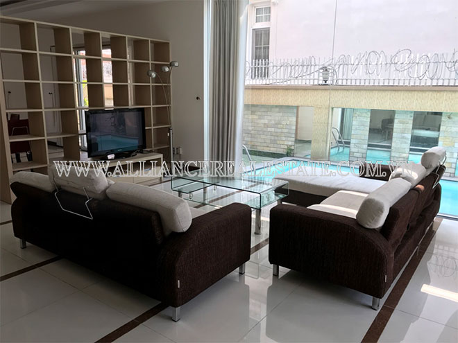 Villa in compound for rent in Thao Dien Ward, district 2, Ho Chi Minh city, Viet Nam