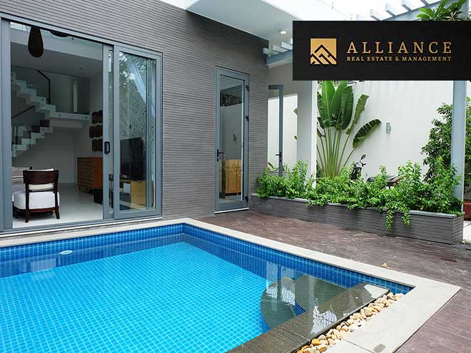 Stunning villa for rent in compound in Thao Dien, D2