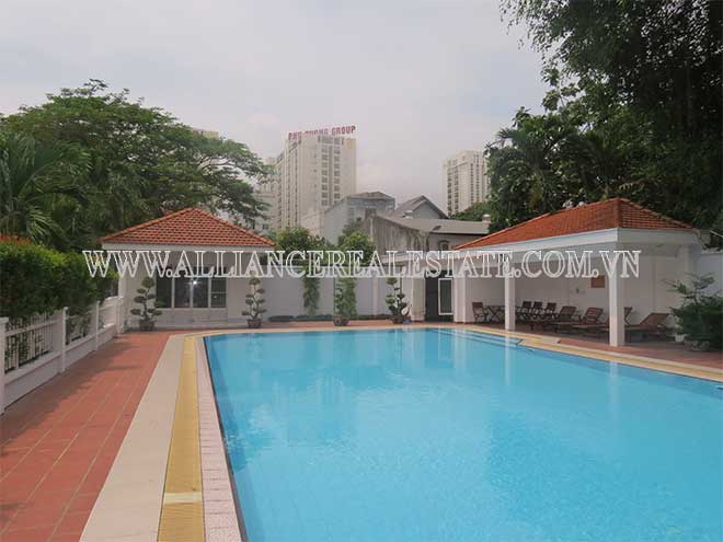 Villa in Green Field compound for rent, Binh An, District 2