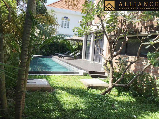 5 Bedroom Villa in compound for rent in Thao Dien Ward, District 2, Ho Chi Minh City, VN.