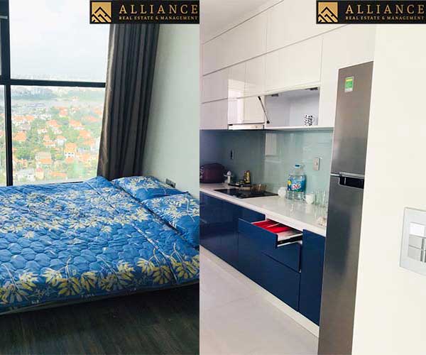 2 Bedroom Apartment (Ascent) for rent in Thao Dien Ward, District 2, Ho Chi Minh City.