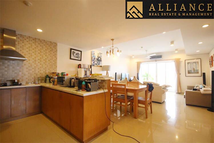 3 Bedroom Apartment (River Garden) for rent in Thao Dien Ward, District 2, Ho Chi Minh City.