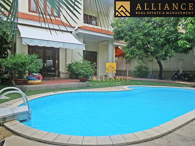 3 Bedroom Villa in Compound for rent in Thao Dien Ward, District 2, HCMC.