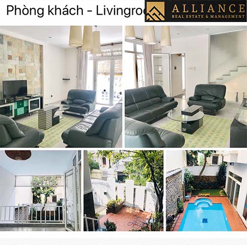 Villa for rent in Thao Dien Ward, District 2, HCMC, VN