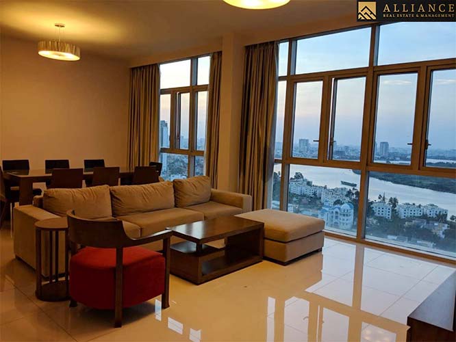 4 Bedroom Apartment (The Vista) for rent in An Phu Ward, District 2, Ho Chi Minh City.