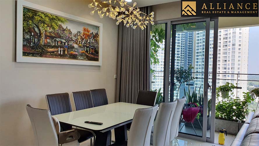 3 Bedroom Apartment (Estella Heights) for rent An Phu Ward, District 2, Ho Chi Minh City.