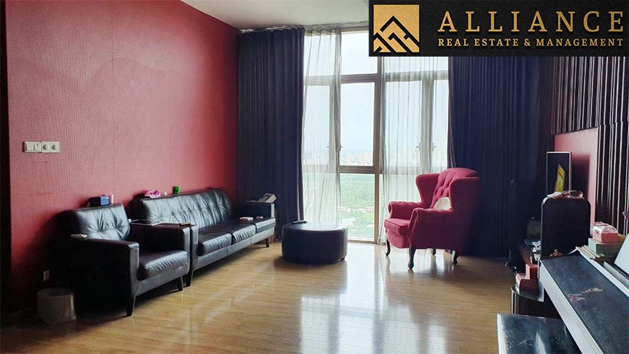 3 Bedroom Apartment (The Vista ) for rent in An Phu Ward, District 2, Ho Chi Minh City.